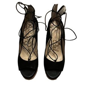 Black Sam Edelman Harriet Wedge- size 7.5